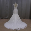 Vestido de novia de la sirena de Guangzhou con cuentas de marco